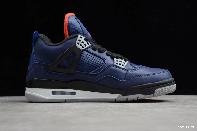 Loyal Air CQ9597-401 Habanero Black WNTR Jordan 4 Blue Red 0827